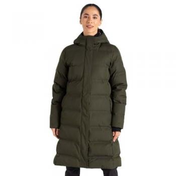 Dare 2b Women's Breathable Wander Padded Jacket Dark Khaki, Size: 12