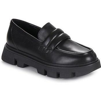 Mocasines Geox D Vilde H Mujer Transpirables en Piel Negro EU 39
