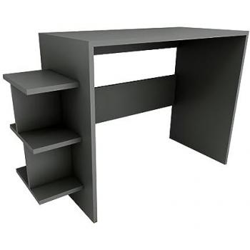 Escritorio Antracita 71x90x45 con Tablero de Aglomerado de 18 mm