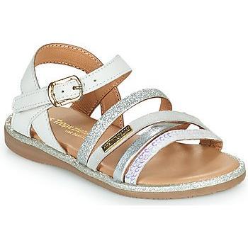 Sandalias INAYA blancas para niña de Les Tropeziennes par M.Belarbi