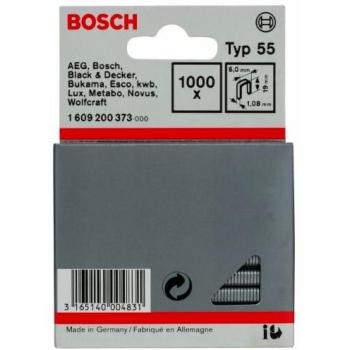 Grapa de lomo estrecho tipo 55 Bosch
