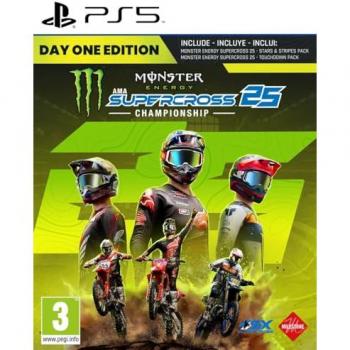 Videojuego de Motocross Monster Energy Supercross 25 para PS5