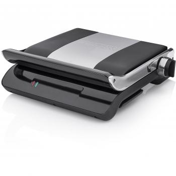 Princess 01.117204.01.001 - Panini grill confort pro, tapa flotante, 2000 W, color negro