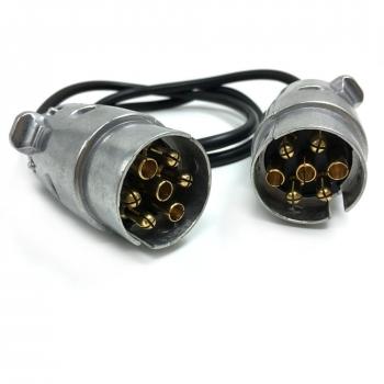 smartspec 2 metal 7 pin remolque plástico tapones w/cable de cableado 82 cm 12 N