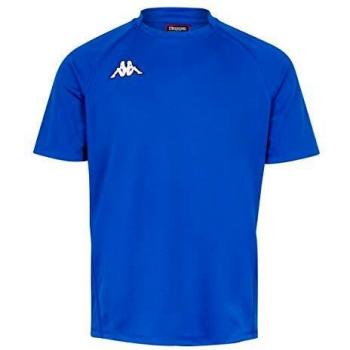 Kappa Telese Camiseta, Hombre, Azul, 12Y