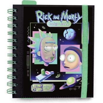 Agenda escolar 2023/2024 día página Rick y Morty