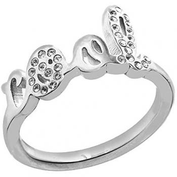 Anillo de Plata de Ley para Mujer Folli Follie 3R17F069C Talla 56