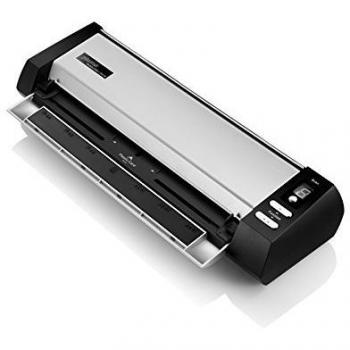 Escáner Plustek MobileOffice D30 A4 - Doble cara - Resolución 600 dpi - Alimentación de hojas - Color Negro y Plata