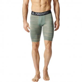 adidas TF Base GFX ST Camiseta Interior, Hombre, Verde