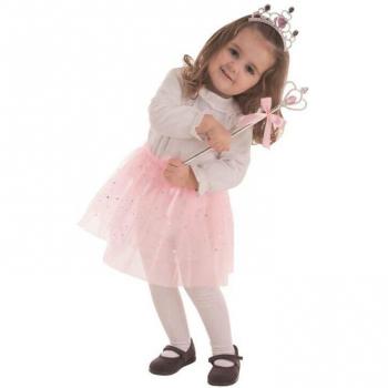 Disfraz Infantil Princesa del Hielo Rosa 3-6 Años