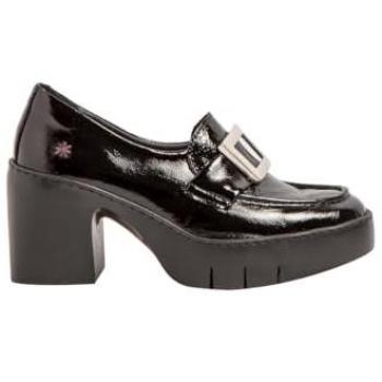 Zapatos de tacón Art 1655 Sofia Plataforma para Mujer, color Negro, Piel, Casual, altura de 3 a 5 cm