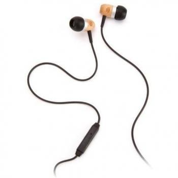 Griffin WoodTones Beech - Auriculares in-ear para Apple iPhone/iPad/iPod