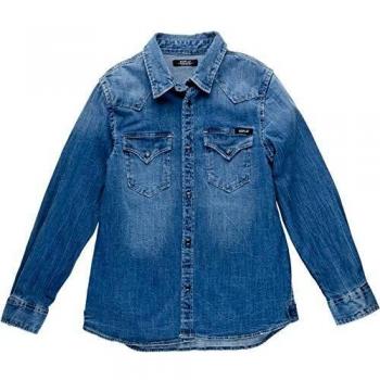 REPLAY SB1110.051.165 Camisa, Azul