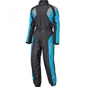Held Lluvia combinado Flood Negro Azul con inserciones reflectantes
