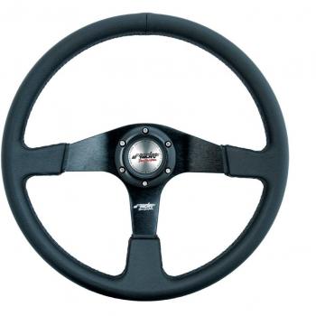 Simoni Racing DEF/P Volante Deportivo Defender Piel Universal, Negro