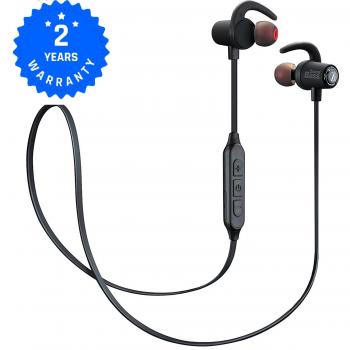 Auriculares Bluetooth Inalámbricos, Auriculares Deportivos, IPX4 Impermeable, Micrófono Incorporado, Sonido HiFi, SoundSport Manos Libre, Cancelación de Ruido con Sonido Estéreo para iPhone, iPad, Android y otros Dispositivo Bluetooth - AlienxCandy M4