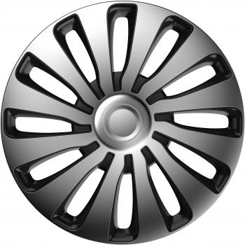 j-tec J14516 Sepang Tapacubos, Silver/Black, 14 pulgadas