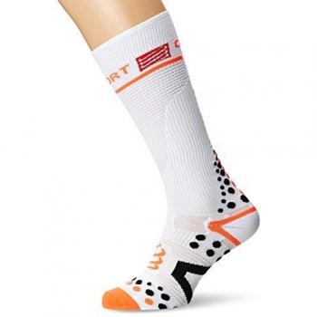 COMPRESSPORT Full V2.1 - Calcetines Unisex, Color Blanco, Talla 1S