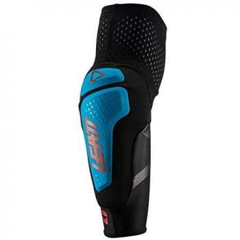Leatt Protector (Pad) De Codo MTB - Par 2019 3Df 6.0 Fuel-Negro (XL, Azul)