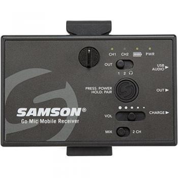 SAMSON Go Mic Mobile - Professional Wireless Microphone System for Smartphones