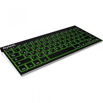 KeySonic KSK-5020BT-L Bluetooth QWERTZ Alemán Negro - Teclado