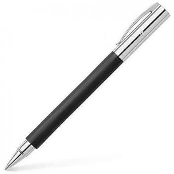 Faber Castell 148110 - Roller con cuerpo en resina, pulida de color negro