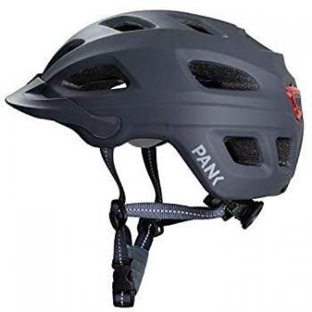 Casco de Patinete eléctrico homologado CE, Bicicleta de Ciudad y montaña. con luz led Posterior. Talla Adulto. Mujer y Hombre. Diseño Ultra Ligero con ventilación Integral.