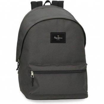 Mochila Pepe Jeans Aris Colorful portaordenador dos compartimentos antracita