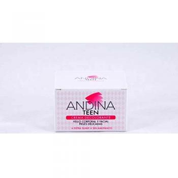 Andina Teen - Crema Decolorante para Pieles Delicadas, 30ml + Polvo Acelerador, 10g
