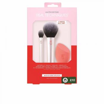 Naturally Radiant Sponge + Brush Set - Real Techniques