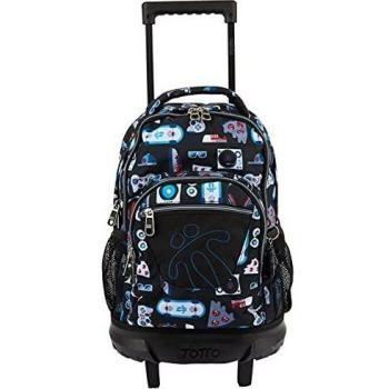 TOTTO Morral Rue Bomper Resma Mochila, Unisex Adulto, Estampado, Talla Única