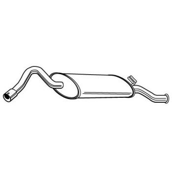 Silenciador Trasero Walker 21342