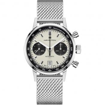 Hamilton American Classic Intra-Matic Automatic Chronograph Watch 40mm Steel