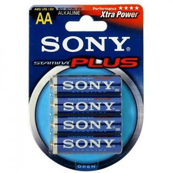 Sony AM3B4A - Blister 4 pilas Plus alcalinas LR6-AA