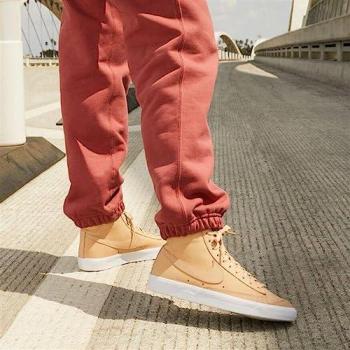 Nike Women's Blazer Mid '77 Premium Sneakers - Vachetta Tan