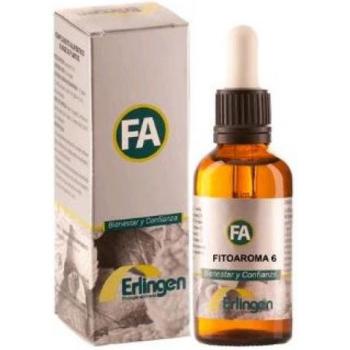 Erlingen Fitoaroma 6 55ml - Aceite esencial aromático, 55 ml, formulación natural