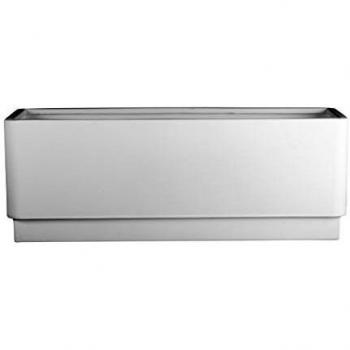 Hobby Flower Basic - Maceta Rectangular con Sistema de Auto-riego, 75 x 35 x 40 cm, Color Blanco