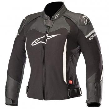 Alpinestars Stella SPX - Chaqueta para mujer, color negro y blanco, talla 40