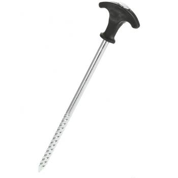 Lixada 12pcs Portátil Espiral Tienda Peg Conjunto Toldo Estacas Clavo Ancla de Tierra