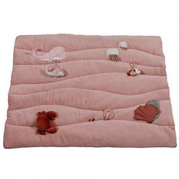 Manta de juego rosa