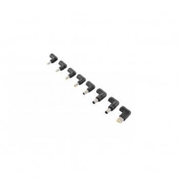Cargador para Portátil Qoltec 50012 90 W - Cargador de dispositivo móvil, potencia de 90 W, compatible con múltiples marcas y modelos, incluye varios adaptadores, diseño compacto y ligero, protección contra sobrecal