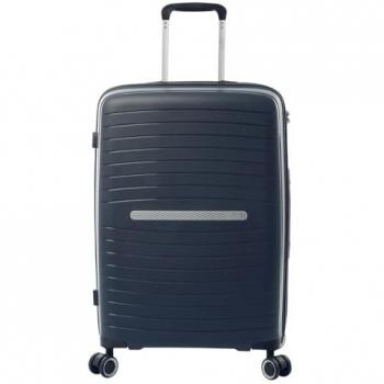 Maleta Rígida Mediana Totto Wave M - Salute, 48 x 70 x 24 cm, Capacidad 56 L, Resistencia a Impactos, Ruedas Dobles 360º, Manija Telesc