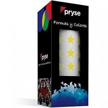 Pryse 1041090 - Gomets etiquetas adhesivas con diseño estrellas, color oro