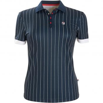 Fila Polo Pauline, color azul oscuro, tamaño M-38