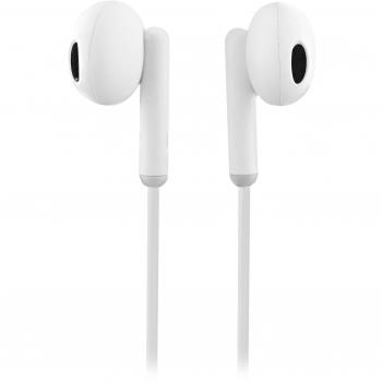 Auriculares semi internos TNB WAY con micrófono, conexión USB-C, color blanco