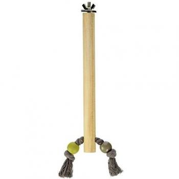 Zolux perchoir Madera con Cuerda Assorti para pájaros Talla L