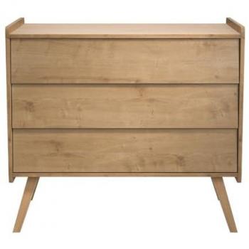 Cómoda Vintage Calicosy 3 Cajones L100 cm Marrón