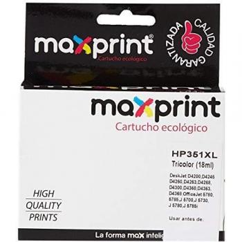 Maxprint CB338EE - Cartucho inkjet, tricolor