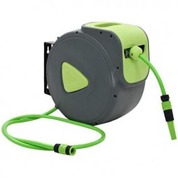 vidaXL Automatic Retractable Water Hose Reel Wall Mounted 30+2 m