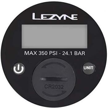 LEZYNE 1-RP-FLDGUE-V1350 Manómetro de Reemplazo para Bombas de Pie, Unisex, Negro, M